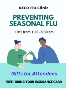NECO to Host Flu Shot Clinic