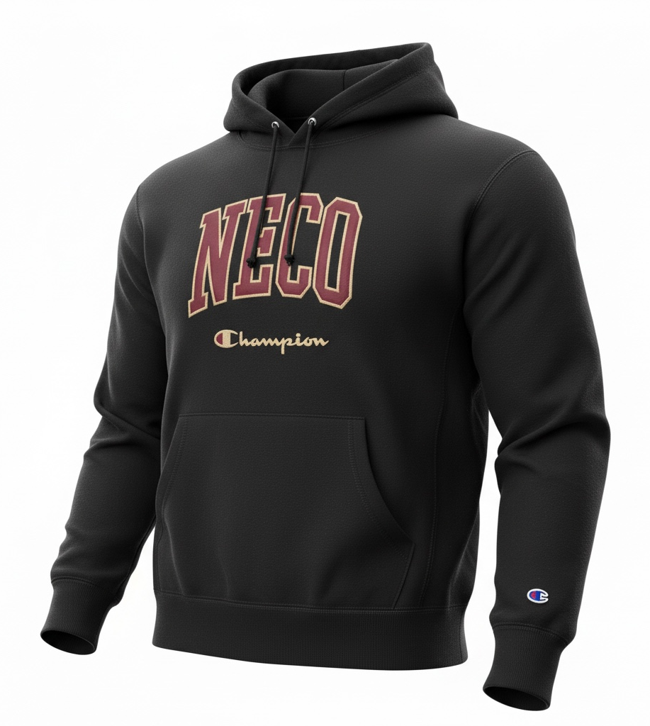 Premium NECO Champion Hoodies Now Available