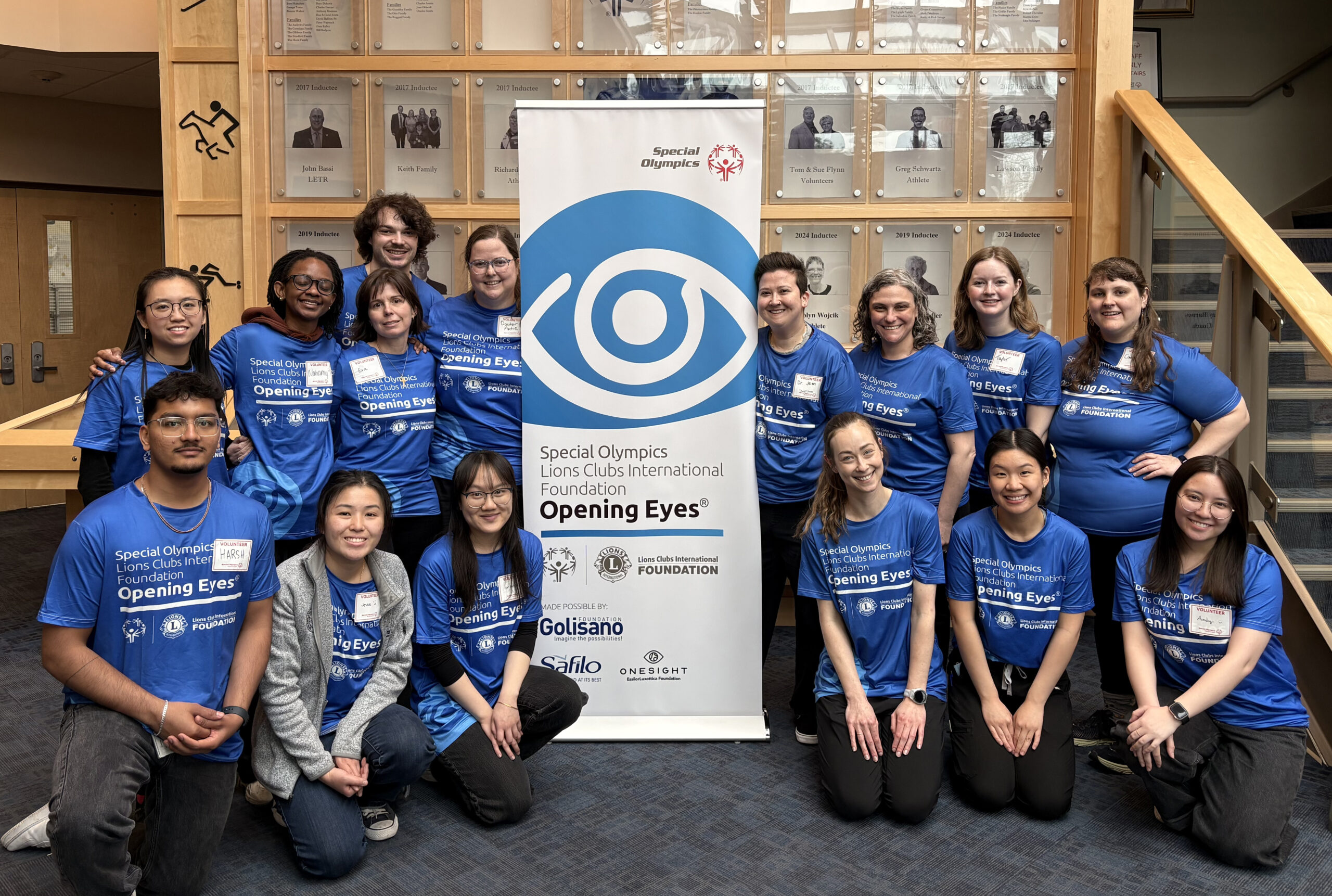 Special Olympics Opening Eyes Vision Screening